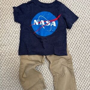 NASA shirt and pants